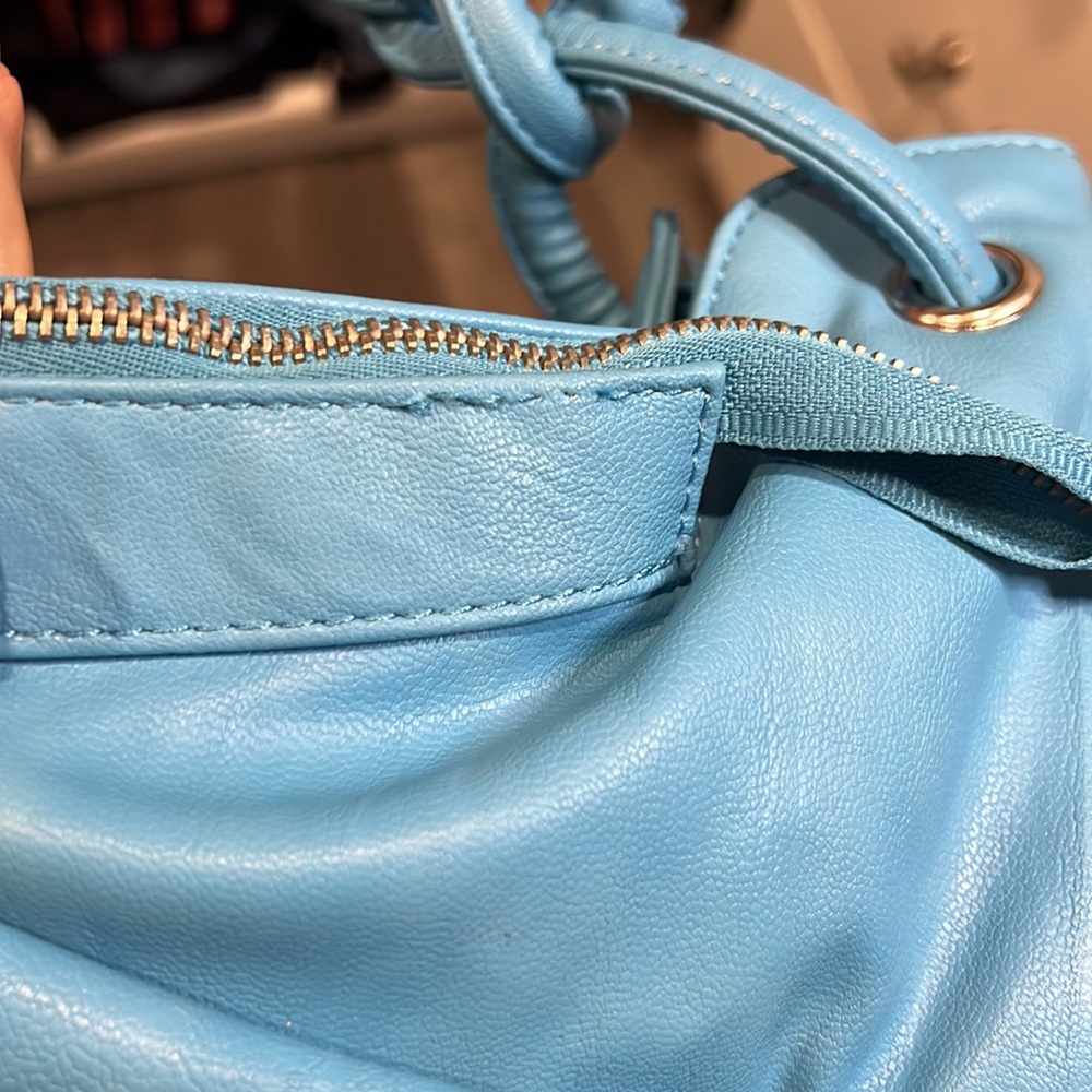 Squared by Sondra Roberts braided strap hobo bag, NEW - Picture 6 of 6